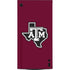 Texas A&M University Black Logo XBox Series X Digital Edition Console Skin